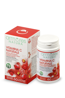 ARMORES NATURA VIT C NATURALE 60 COMPRESSE - Farmacia Mastrangelo 