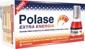 POLASE EXTRA ENERGIA 8 FLACONCINI - Farmacia Mastrangelo 