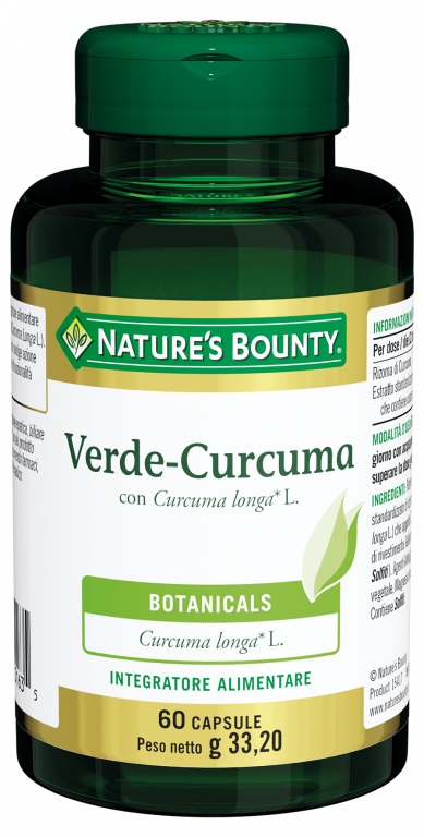 VERDE CURCUMA 60 CAPSULE 33,2 G - Farmacia Mastrangelo 