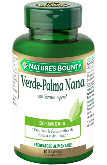 VERDE PALMA NANA 100 CAPSULE 52,00 G - Farmacia Mastrangelo 