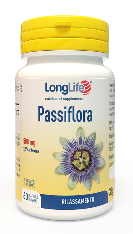 LONGLIFE PASSIFLORA 60 CAPSULE VEGETALI - Farmacia Mastrangelo 