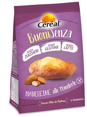 CEREAL BUONISENZA MADELEINE ALLE MANDORLE 180 G - Farmacia Mastrangelo 