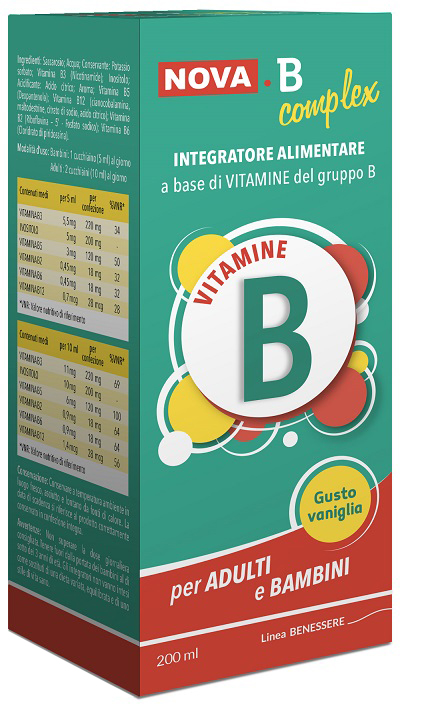 NOVA B COMPLEX 200 ML - Farmacia Mastrangelo 