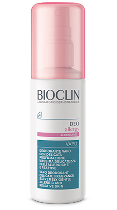 BIOCLIN DEO ALLERGY CON PROFUMO DELICATO PELLI ALLERGICHE 100 ML - Farmacia Mastrangelo 