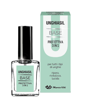 UNGHIASIL BASE PROTETTIVA 3 IN 1 10 ML - Farmacia Mastrangelo 