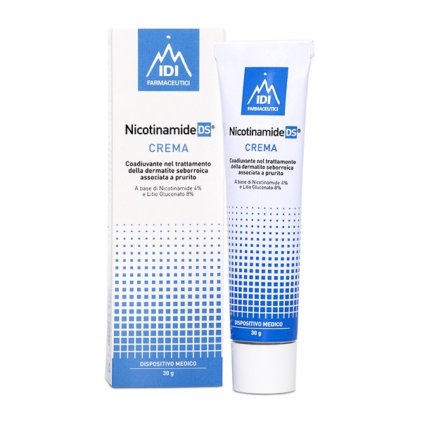 COADIUVANTE DERMATIDE SEBORROICA NICOTINAMIDE DS CREMA 30 G - Farmacia Mastrangelo 