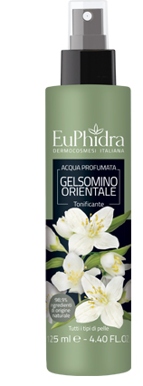 EUPHIDRA ACQUA PROFUMATA GELSOMINO IN FLACONE CON ETICHETTA POMPA SPRAY - Farmacia Mastrangelo 