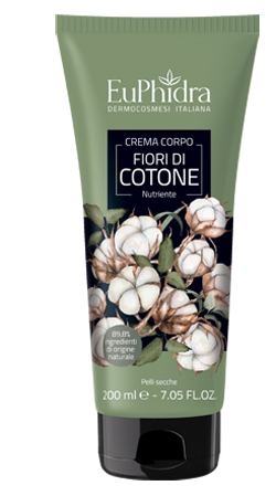 EUPHIDRA CREMA CORPO NUTRIENTE COTONE IN TUBO - Farmacia Mastrangelo 