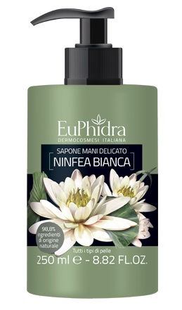 EUPHIDRA SAPONE LIQUIDO MANI NINFEA IN FLACONE CON ETICHETTA DISPENSER - Farmacia Mastrangelo 
