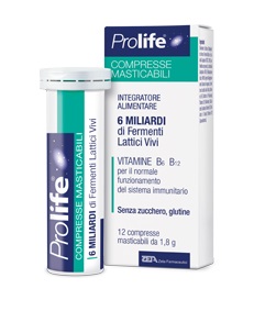 PROLIFE COMPRESSE MASTICABILI INTEGRATORE ALIMENTARE IN TUBETTO CON ASTUCCIO - Farmacia Mastrangelo 