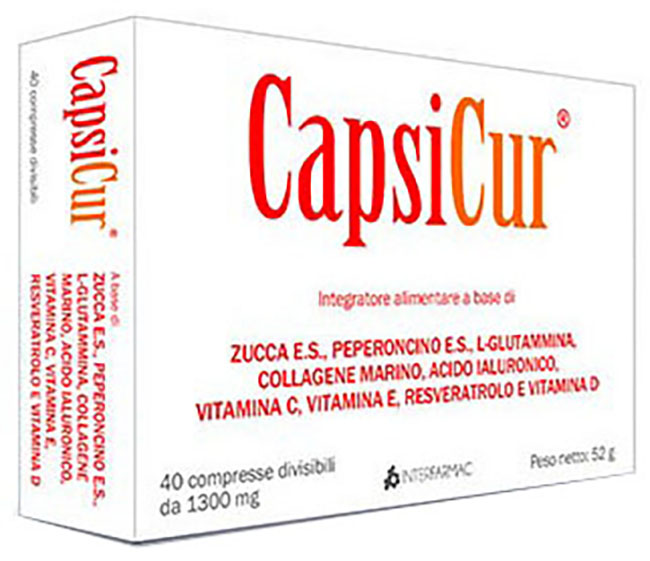 CAPSICUR 40 COMPRESSE - Farmacia Mastrangelo 