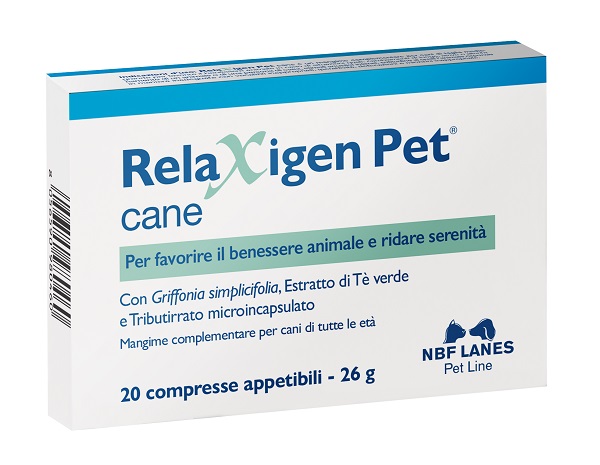 RELAXIGEN PET CANE BLISTER 20 COMPRESSE APPETIBILI - Farmacia Mastrangelo 