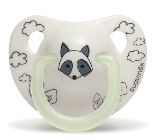 SUAVINEX NIGHT & DAY SUCCHIETTO IN SILICONE 0/6 MESI PROCIONE - Farmacia Mastrangelo 