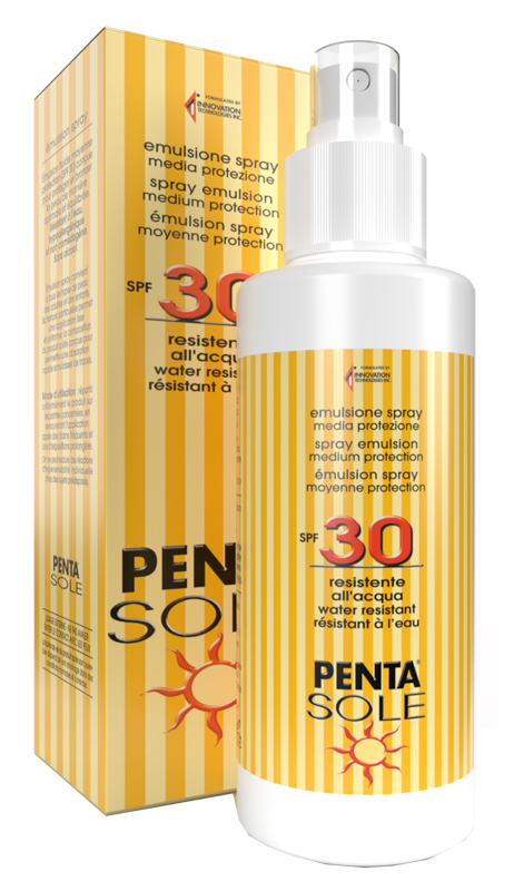 PENTA SOLE SPF30 EMULSIONE SPRAY MEDIA PROTEZIONE 100 ML - Farmacia Mastrangelo 