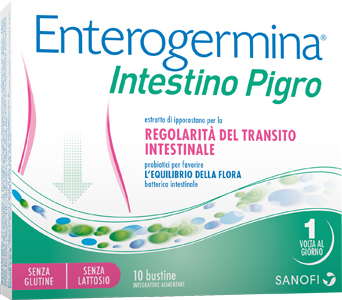 ENTEROGERMINA INTESTINO PIGRO 10 BUSTINE - Farmacia Mastrangelo 