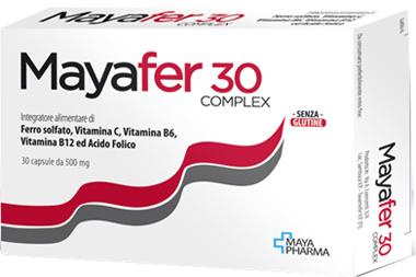 MAYAFER 30 COMPLEX 30 CAPSULE - Farmacia Mastrangelo 