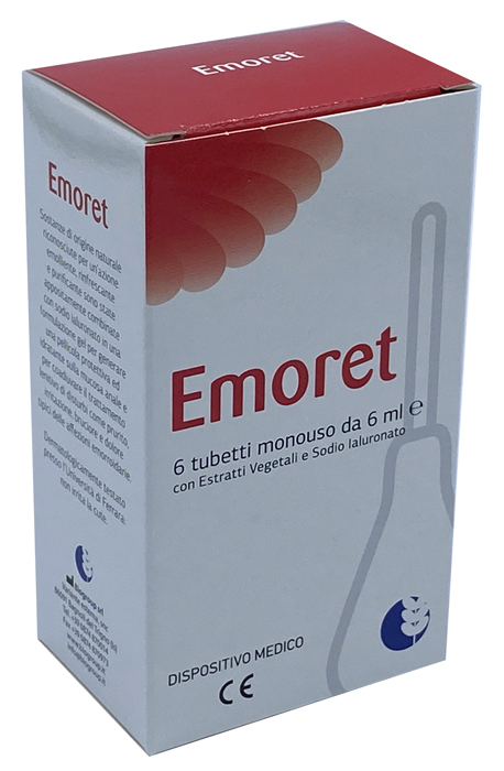 EMORET 6 TUBETTI 6 ML GEL AD USO PROCTOLOGICO - Farmacia Mastrangelo 
