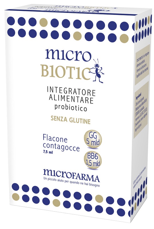 MICROBIOTIC GOCCE 7,5 ML - Farmacia Mastrangelo 