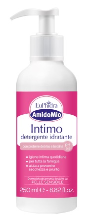 EUPHIDRA AMIDOMIO INTIMO DETERGENTE IDRATANTE 250 ML - Farmacia Mastrangelo 