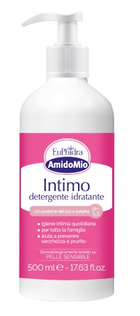 EUPHIDRA AMIDOMIO INTIMO DETERGENTE IDRATANTE 500 ML - Farmacia Mastrangelo 