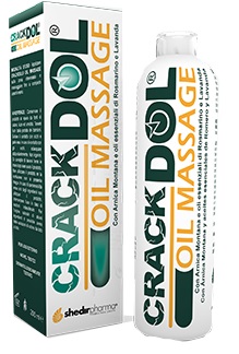 CRACKDOL OIL MASSAGE 200 ML - Farmacia Mastrangelo 