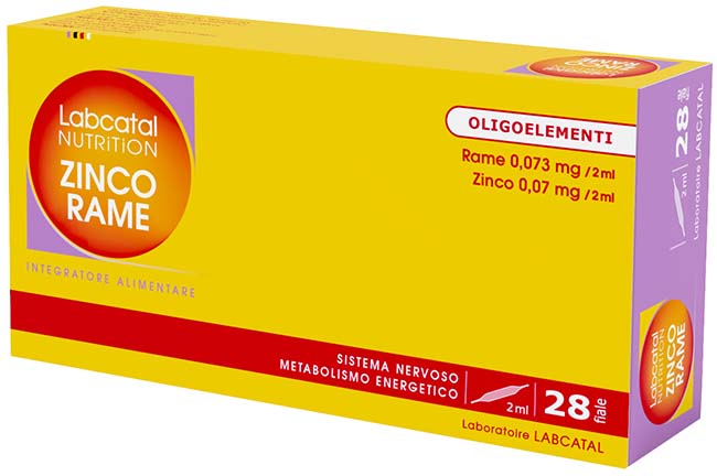 LABCATAL NUTRITION ZINCO RAME 28 FIALE 2 ML - Farmacia Mastrangelo 