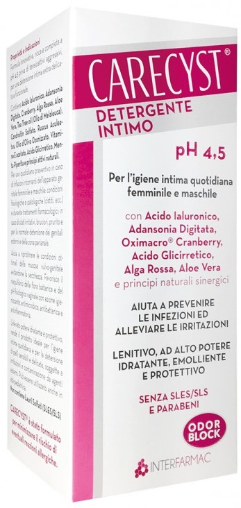 CARECYST INTIMO DETERGENTE 250 ML - Farmacia Mastrangelo 