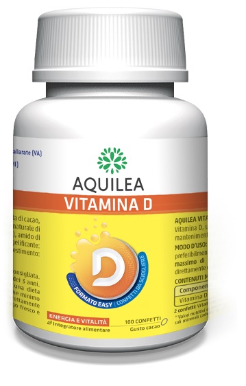AQUILEA VITAMINA D 100 CONFETTI - Farmacia Mastrangelo 