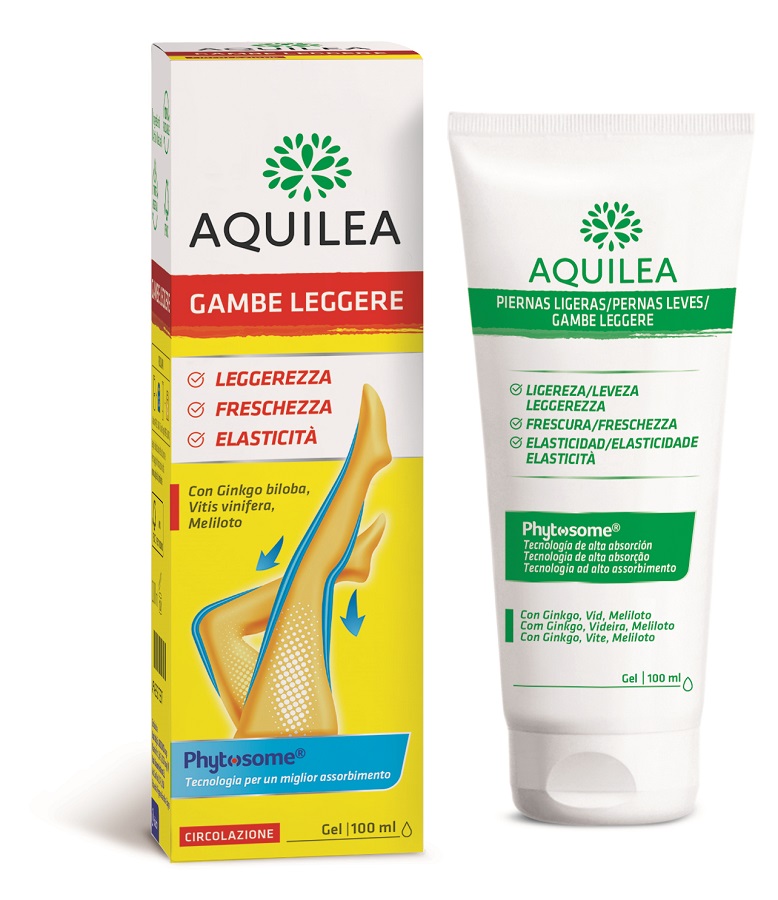 AQUILEA GAMBE LEGGERE GEL 100 ML - Farmacia Mastrangelo 