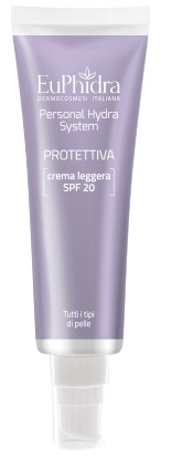 EUPHIDRA PERSONAL HYDRA SYSTEM PROTETTIVA CREMA LEGGERA SPF 20 50 ML - Farmacia Mastrangelo 
