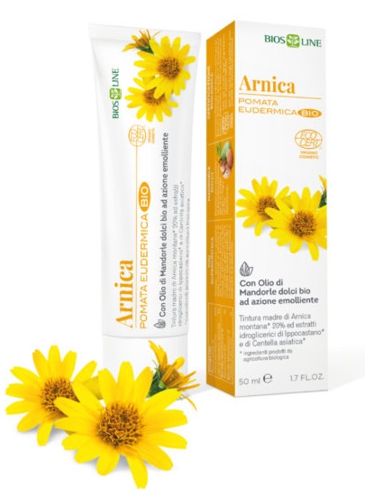 BIOSLINE ARNICA POMATA EUDERMICA BIO CERT ECOCERT 50 ML - Farmacia Mastrangelo 