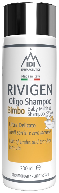 RIVIGEN OLIGO SHAMPOO BIMBO 200 ML - Farmacia Mastrangelo 