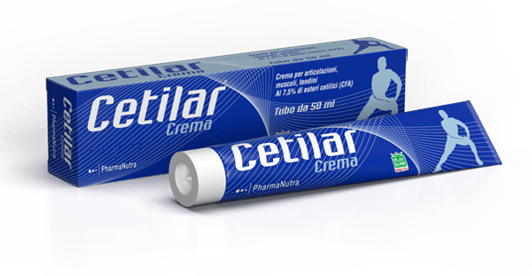 CETILAR CREMA PER ARTICOLAZIONI MUSCOLI E TENDINI 50 ML - Farmacia Mastrangelo 