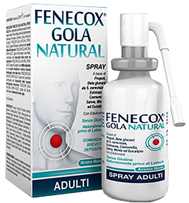 FENECOX GOLA NATURAL SPRAY ADULTI 25 ML - Farmacia Mastrangelo 