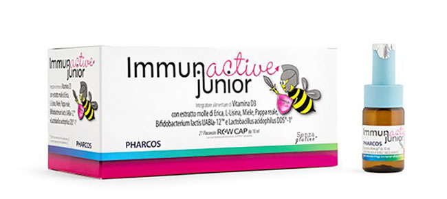 IMMUNACTIVE JUNIOR PHARCOS 21 FIALE 10 ML - Farmacia Mastrangelo 