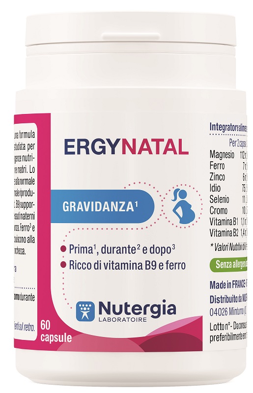 ERGYNATAL 60 CAPSULE DA 450 MG - Farmacia Mastrangelo 