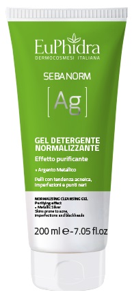 EUPHIDRA SEBANORM AG GEL DETERGENTE 200 ML - Farmacia Mastrangelo 
