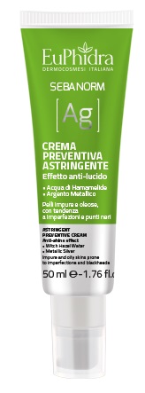 EUPHIDRA SEBANORM AG CREMA PREVENTIVA 50 ML - Farmacia Mastrangelo 