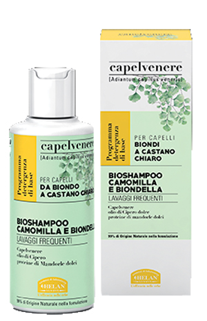 CAPELVENERE BIOSHAMPOO CAMOMILLA E BIONDELLA 200 ML - Farmacia Mastrangelo 