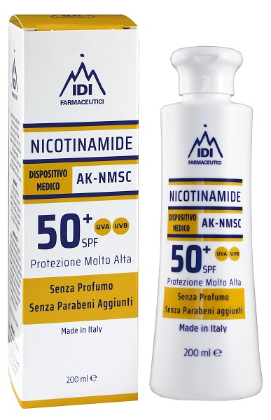 NICOTINAMIDE AK-NMSC 50+SPF PROTEZIONE MOLTO ALTA 200 ML - Farmacia Mastrangelo 