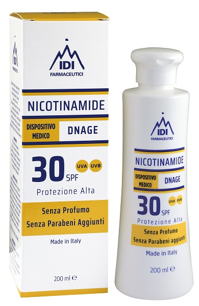 NICOTINAMIDE DNAGE 30SPF PROTEZIONE ALTA 200 ML - Farmacia Mastrangelo 
