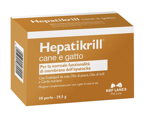 HEPATIKRILL CANI E GATTI BLISTER 30 PERLE - Farmacia Mastrangelo 