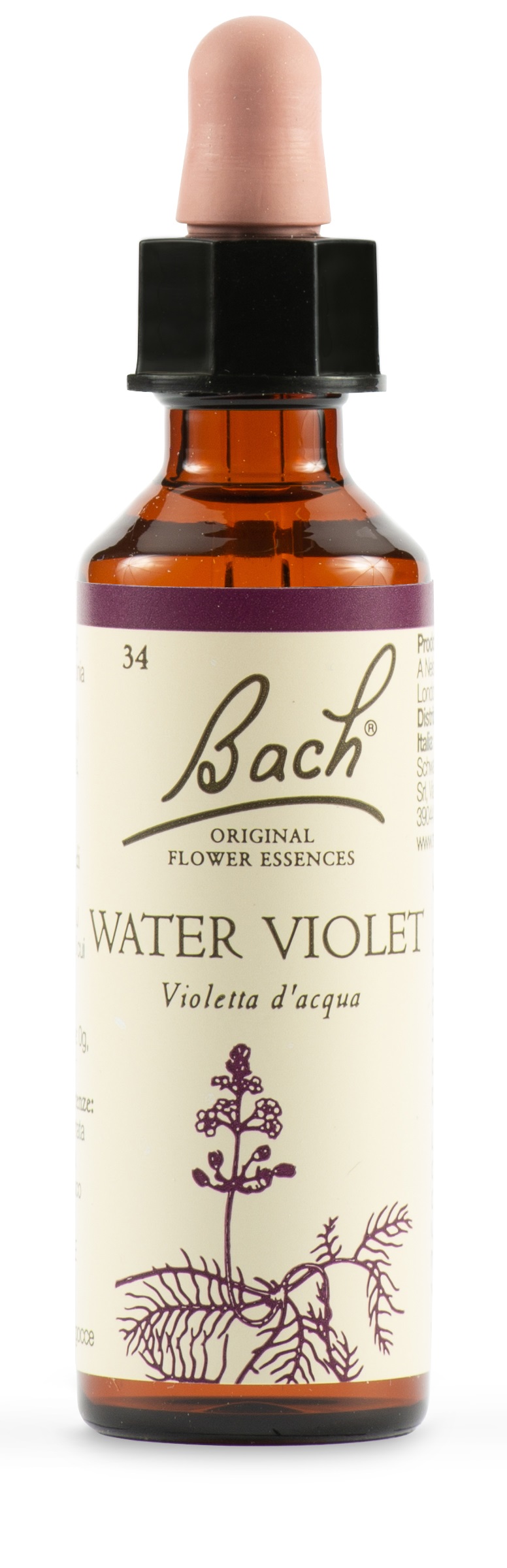WATER VIOL BACH ORIG 20 ML - Farmacia Mastrangelo 