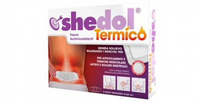 FASCIA AUTORISCALDANTE SHEDOL TERMICO 6 PEZZI - Farmacia Mastrangelo 