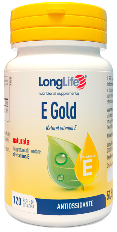 LONGLIFE E GOLD 90UI 120 PERLE - Farmacia Mastrangelo 