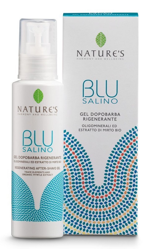 NATURE'S BLU SALINO GEL DOPOBARBA 100 ML - Farmacia Mastrangelo 