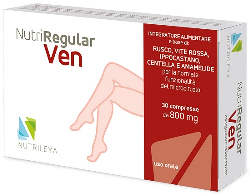 NUTRIREGULAR VEN 30 COMPRESSE - Farmacia Mastrangelo 