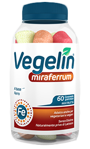 VEGELIN MIRAFERRUM 60 CARAMELLE GOMMOSE - Farmacia Mastrangelo 