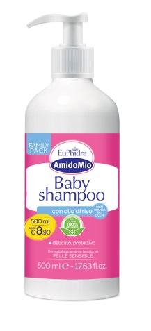 EUPHIDRA AMIDOMIO BABY SHAMPOO 500 ML - Farmacia Mastrangelo 