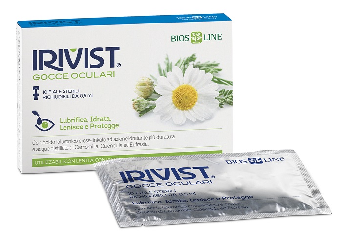 IRIVIST GOCCE MONODOSE 10 FIALE 0,5 ML ACIDO IALURONICO CROOS - Farmacia Mastrangelo 